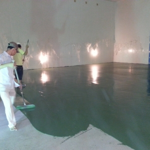 Epoxy painting for food store - Song Than industry zone