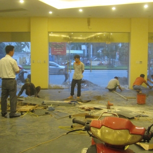 Renovation Newviet store Ha Noi